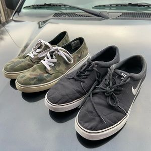 Two pair of Nike size 11